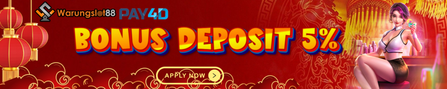 BONUS DEPOSIT DEPOSIT SETIAP HARI 5% WARUNGSLOT88